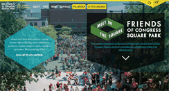 Desktop Screenshot of congresssquarepark.org